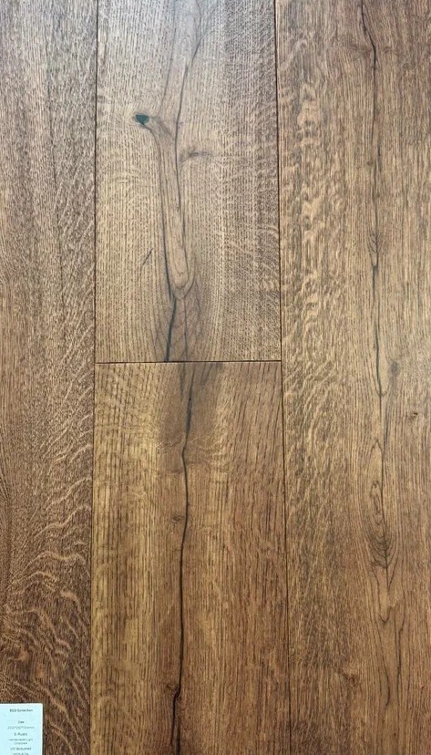 Инженерная доска  трехслойная Дуб рустик Décor-11 (ECO), лак 600-2200х240х15/4 мм (3,168 м2/упак)